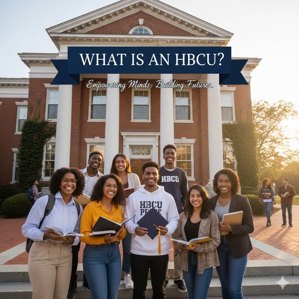 Happy students at HBCU of choice